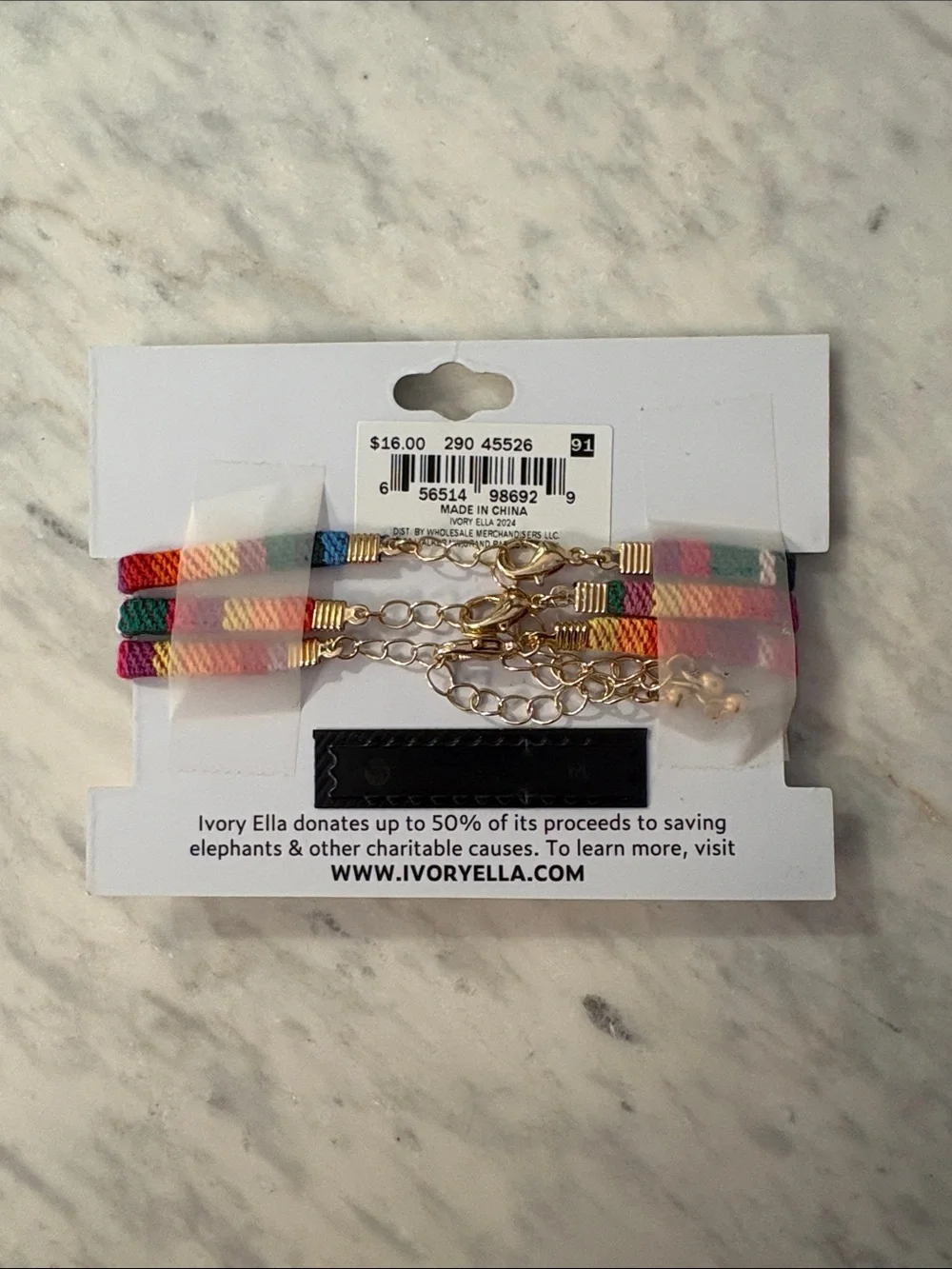 Ivory Ella Kids Bundle Colorful Bracelets Chokers & Earring , 7 pieces NWT